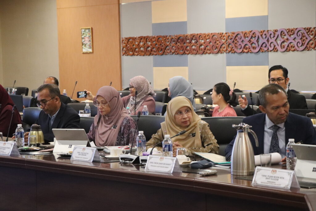 SESI LIBAT URUS KETUA AUDIT NEGARA BERSAMA SETIAUSAHA KERAJAAN NEGERI SABAH BERKAITAN ISU-ISU DALAM SISTEM PAPAN PEMUKA DALAM KETUA AUDIT NEGARA (AUDITOR GENERAL’S DASHBOARD – AGD)