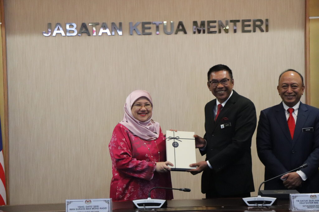 SESI LIBAT URUS KETUA AUDIT NEGARA BERSAMA SETIAUSAHA KERAJAAN NEGERI SABAH BERKAITAN ISU-ISU DALAM SISTEM PAPAN PEMUKA DALAM KETUA AUDIT NEGARA (AUDITOR GENERAL’S DASHBOARD – AGD)